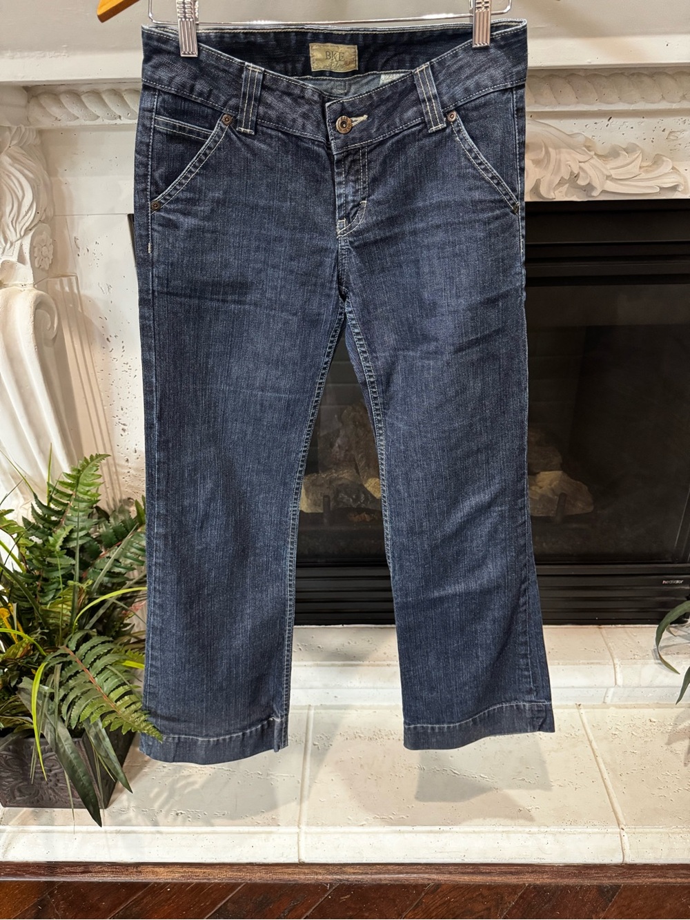 Vintage BKE Avery Dark Blue Flare Leg Jeans